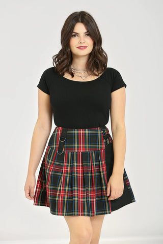 Heather Tartan Skirt