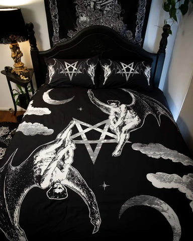 Lucifer Quilt cover & Pillowcases Bed Set