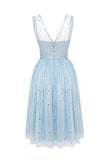 Infinity Tulle Dress - Baby Blue