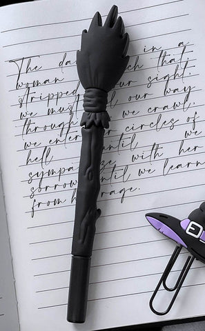 Broomstick Pen